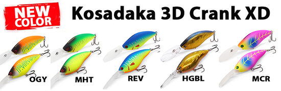 Vobleris KOSADAKA 3D Crank XD 65F